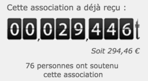 30 000 tookets collectés en faveur de l'association PRIMA qui représente un don d'environ 300 euros